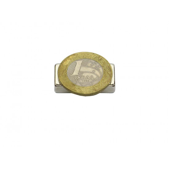 Ímã de neodímio bloco 30 x 15 x 6 mm - N42